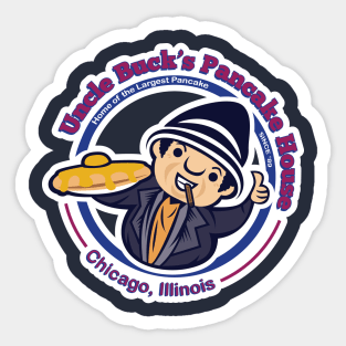 Uncle Buck's Chicago Pancake House Sticker